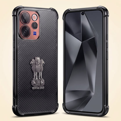 Vivo V70 5G Satyamev Jayate 3D Metal Emblem Back Case