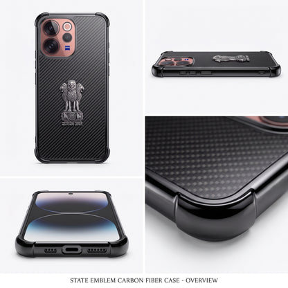 Vivo V70 5G Satyamev Jayate 3D Metal Emblem Back Case